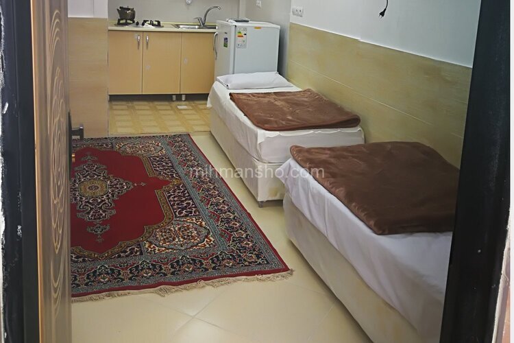 واحد تکخواب(5نفره) در هتل آپارتمان در مشهد