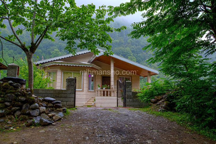 باغ ویلا جنگلی دوخواب مبله در اسالم