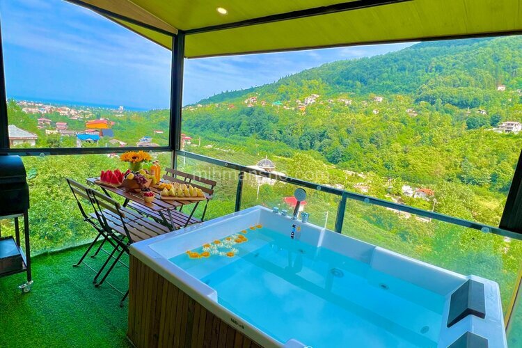 آپارتمان مبله دوخواب جنگلی پناه در رامسر