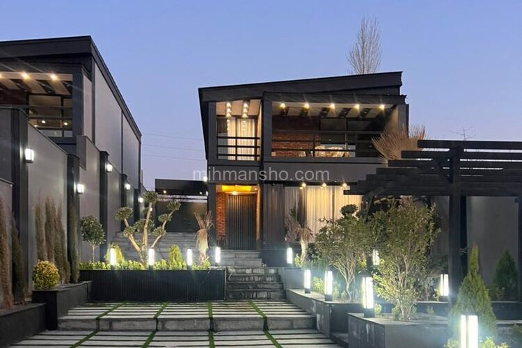 ویلا دوبلکس استخردار سه خواب مبله در رودهن