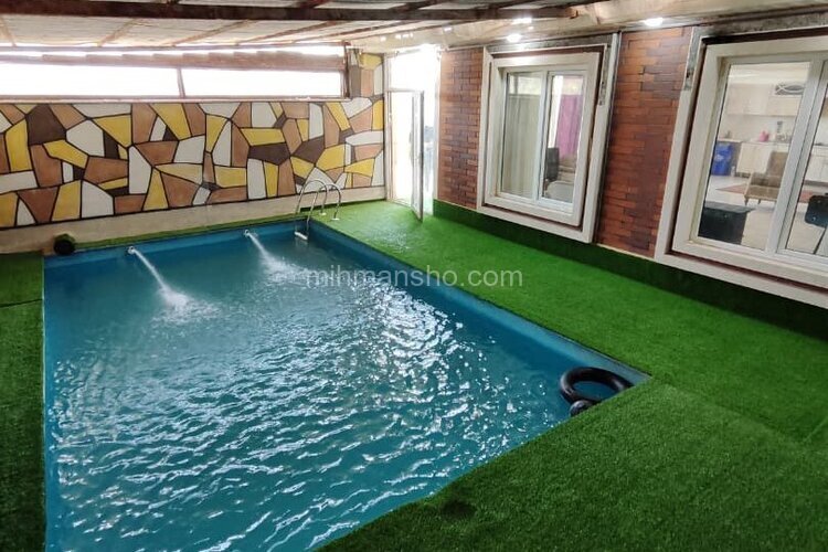 ویلا مبله دوخواب استخردار سوئیسی در چهارباغ