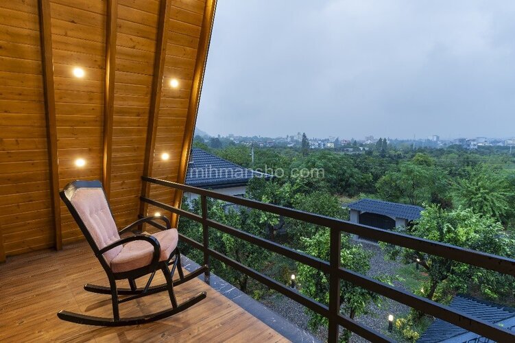 کلبه چوبی دوبلکس دوخواب در کتالم و سادات شهر