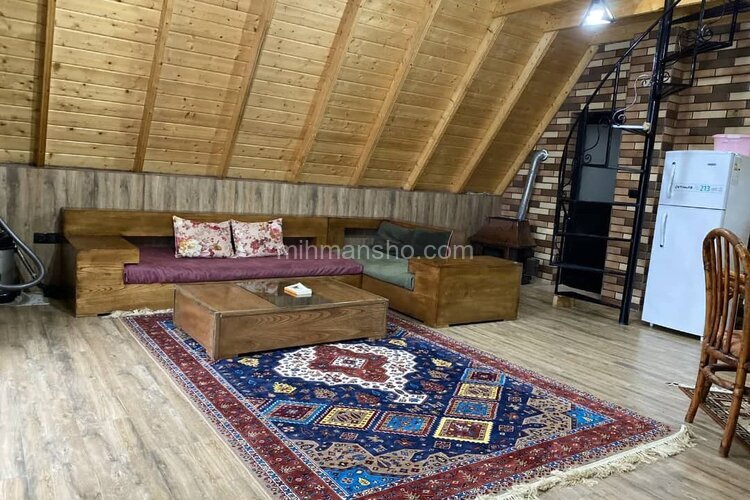 کلبه سوئیسی دوبلکس تکخواب در نشتارود