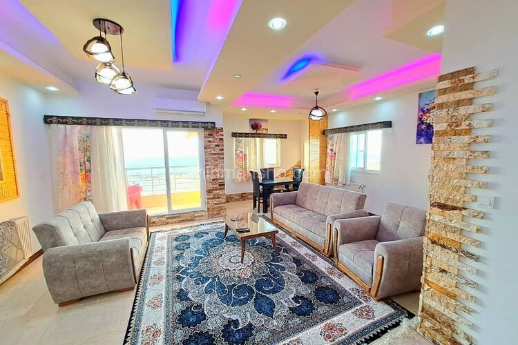 واحد دوخواب رو به دریا در هتل آپارتمان بابلسر