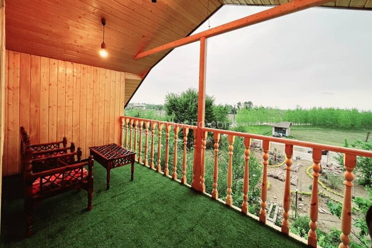 کلبه vip دو خواب مبله در فومن