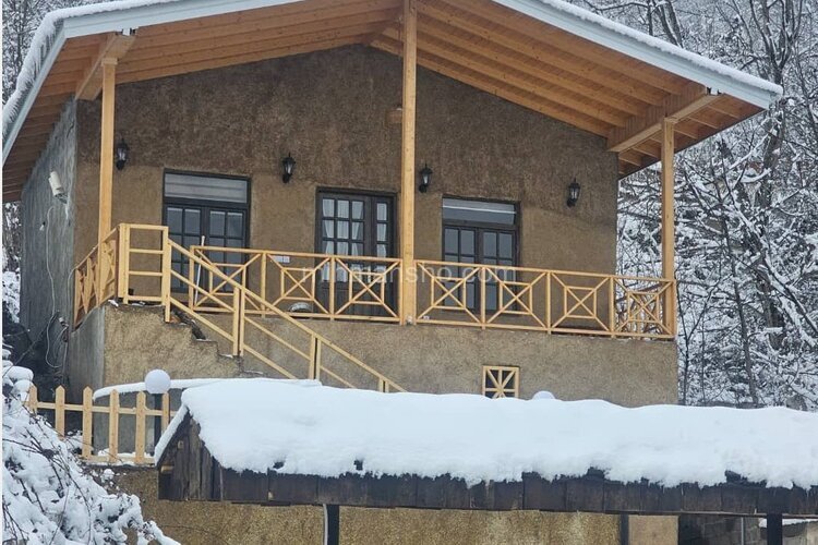 ویلا تکخواب جنگلی کاه گلی در مرزن آباد