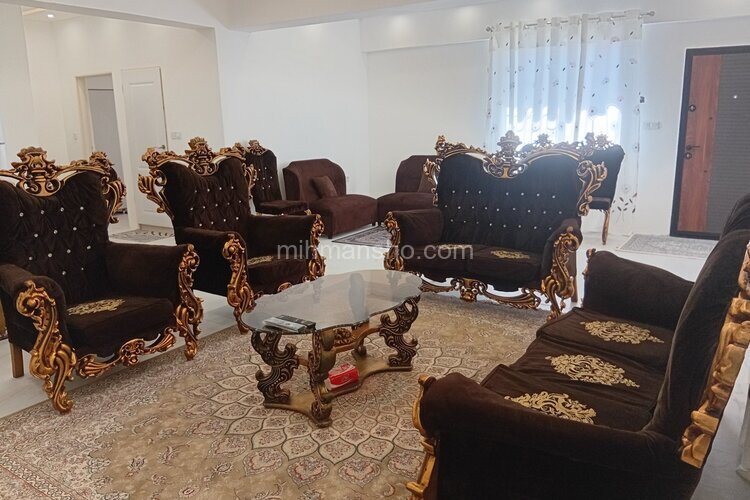 واحد مبله دوخواب در طبقه همکف ویلا خورشید در بندر انزلی