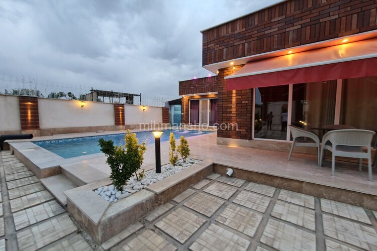 ویلا استخر آبگرم لوتوس 1 در کردان