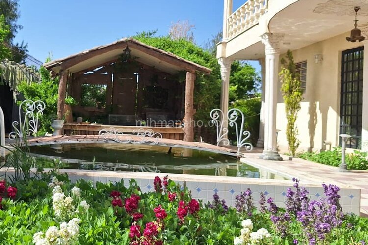 واحد مبله باغ عمارت نصف جهان طبقه همکف در اصفهان
