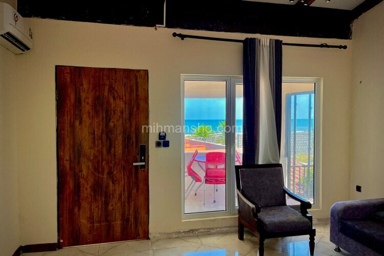 واحد تکخواب ویو دریا در هتل عباس آباد