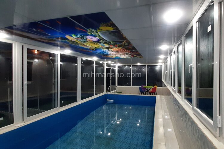 ویلا سه خواب استخرآبگرم در روستا داوان تالش