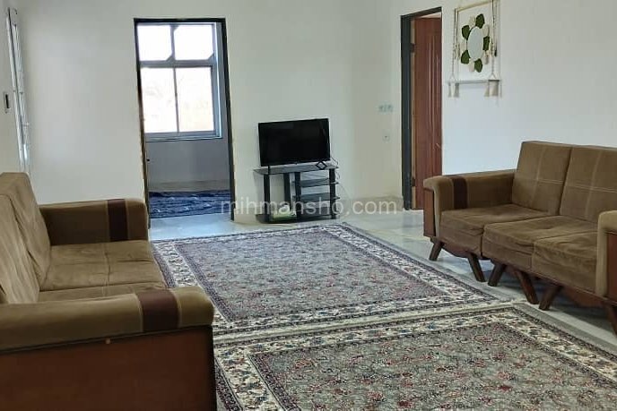 واحد دو خواب در طبقه همکف ویلای ماسال