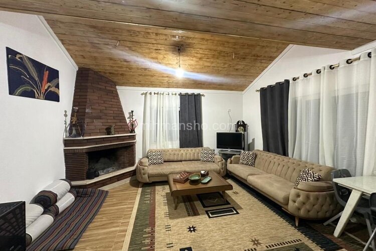 کلبه دوبلکس دوخواب مبله جکوزی دار گلدشت در کلاردشت