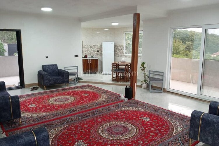 ویلا جنگلی دو خواب مبله در ساری