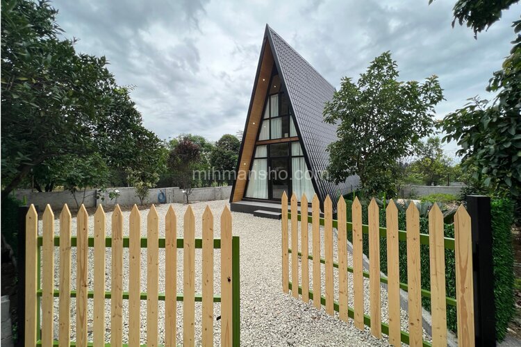 کلبه سوئیسی دوبلکس تکخواب آوین در چالوس