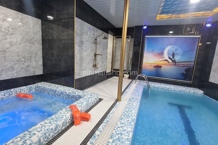 واحد استخردار دوخواب طبقه همکف ویلا ساحلی تیرینیا 1 در سرخرود