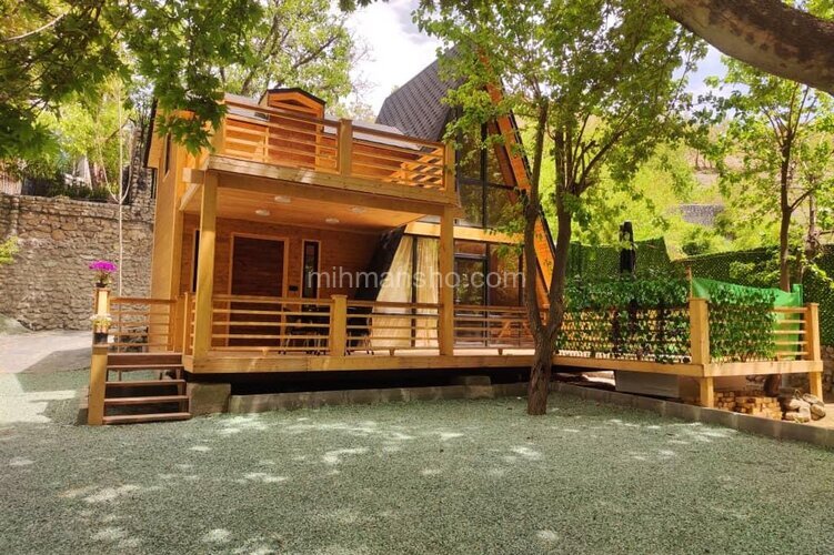 کلبه لاکچری دوخواب نوران در کردان