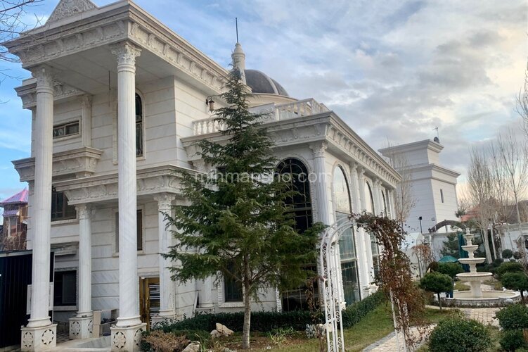 ویلا مبله تریبلکس چهارخواب استخردار سفید در دماوند