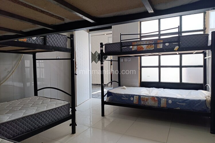 واحد شش تخت ویژه بانوان در پانسیون اهواز