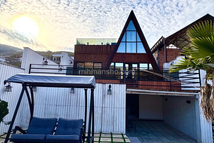 کلبه سوئیسی دوبلکس دو خواب پارادایس در سوادکوه