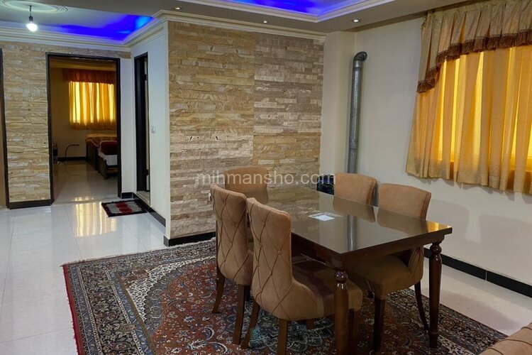 آپارتمان مبله دو خواب نیلوفر 7 در نمک آبرود