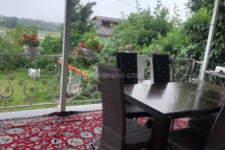 ویلا دوخواب مبله کوهپایه قلعه رودخان در فومن