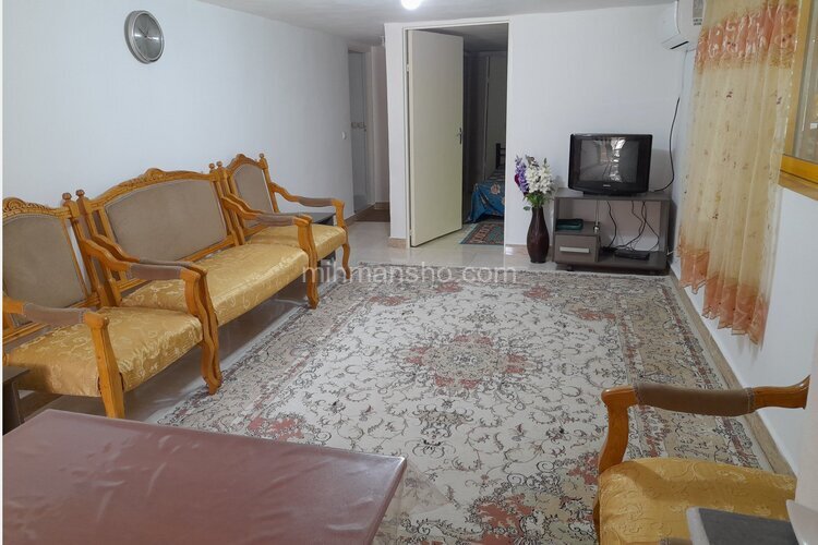 واحد تک خواب مبله در باغ ویلا در چالوس