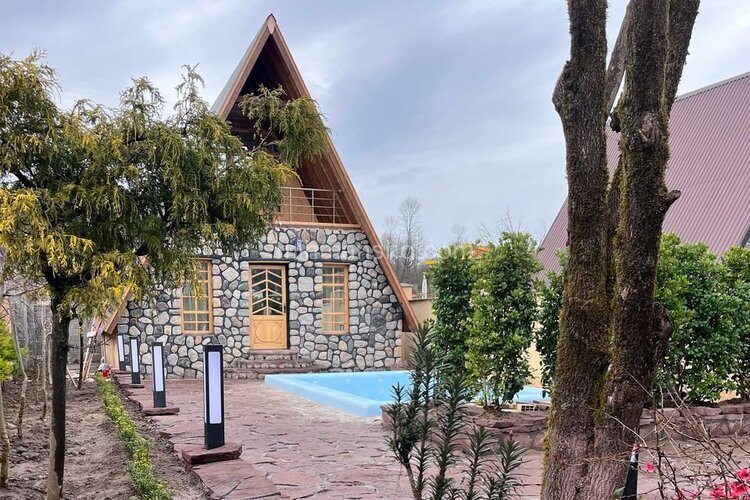 کلبه سوئیسی مبله دو خواب در تنکابن