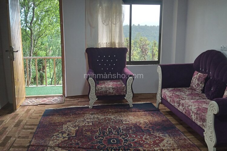 کلبه جنگلی تکخواب لفور در شیرگاه