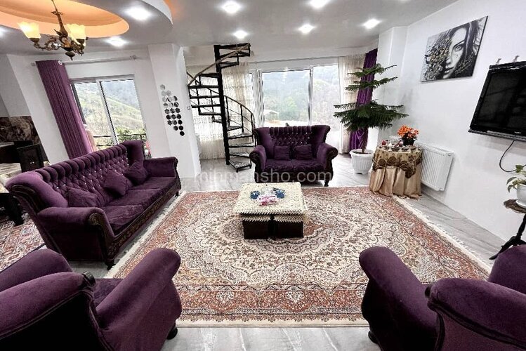 ویلا جنگلی دوخواب مبله در رامسر