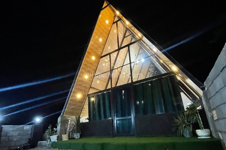 کلبه سوئیسی دوبلکس تکخواب آریمان در رستم آباد