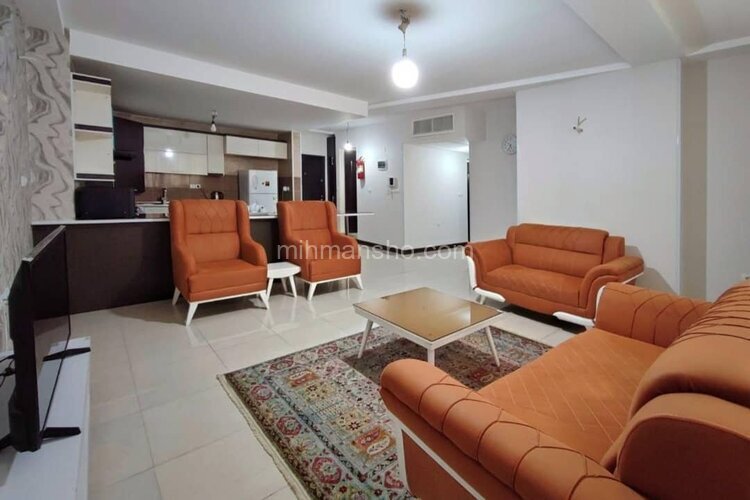 آپارتمان مبله 2 خواب بهشتی 5 در شیراز