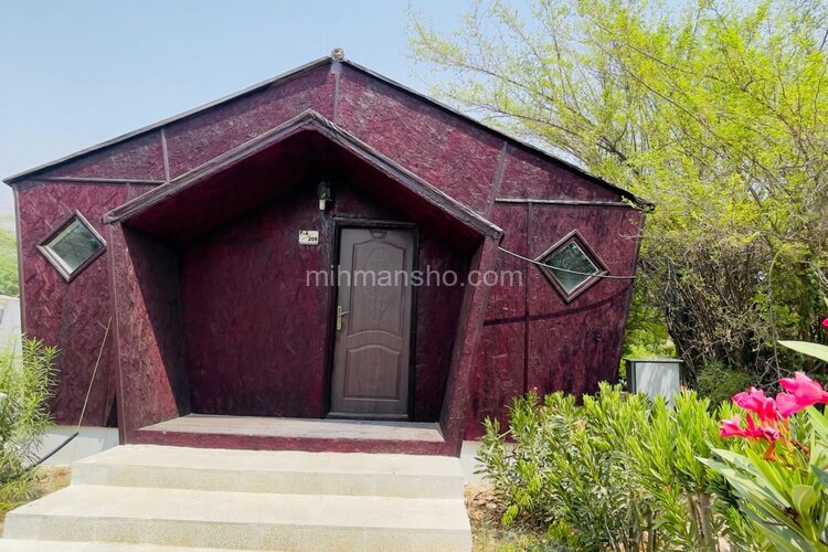 کلبه نامنظم دوخواب در دهکده گردشگری عسلویه