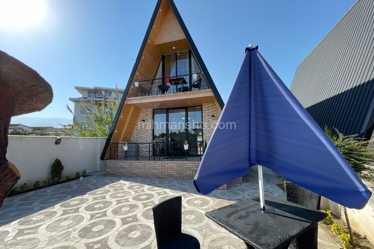 کلبه دوبلکس دو خواب استخردار رومِئو در چالکرود