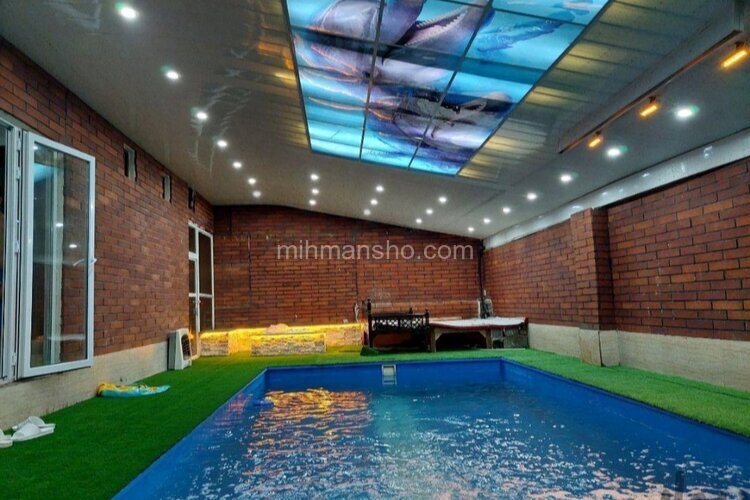 ویلا دو خواب استخردار دوبلکس گلها در ساوجبلاغ