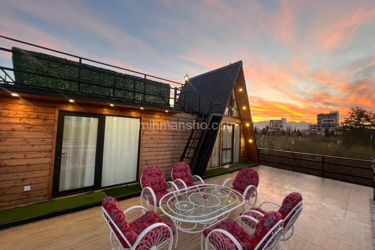 کلبه سوئیسی دوبلکس دو خواب در نور