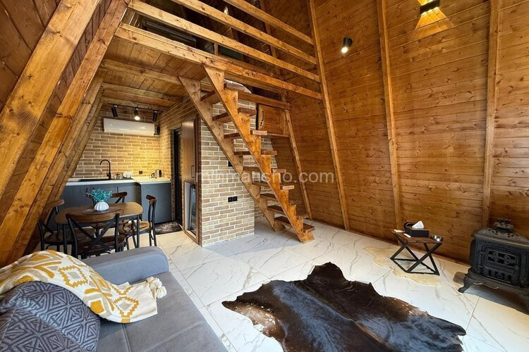 کلبه سوئیسی دوبلکس تکخواب 2 در شیرگاه