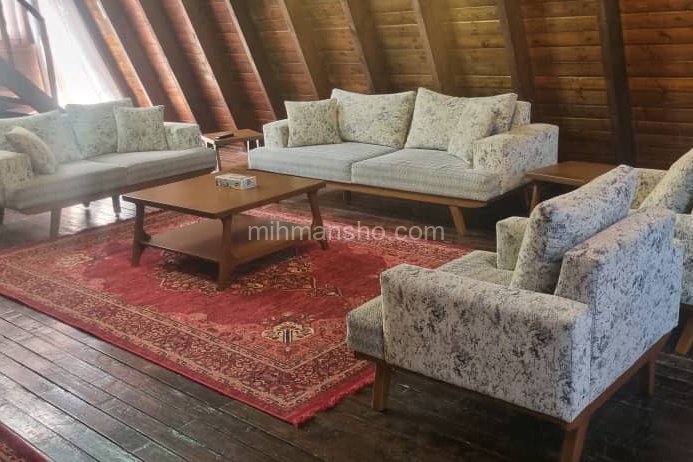 کلبه دوبلکس مبله تکخواب اوجا 1 در بهنمیر