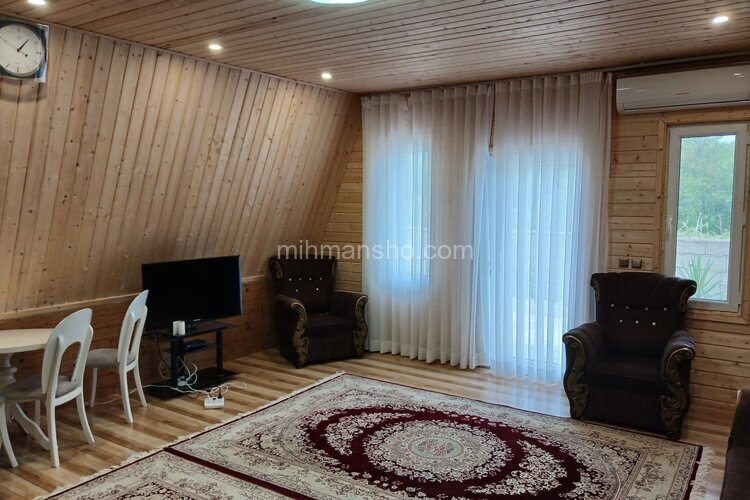 کلبه سوئیسی دوبلکس مبله تکخواب کیا در اسالم