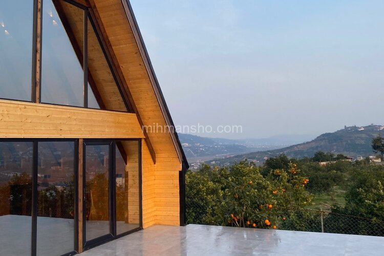 کلبه سوئیسی دوخواب مبله آرمو در بابل