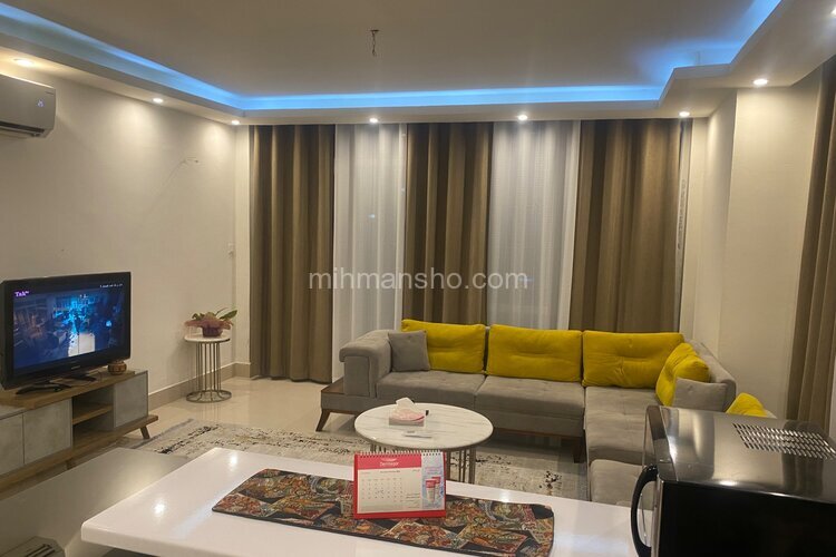 آپارتمان مبله دوخواب برج لاکچری ویو دریا در کیش