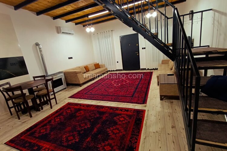 کلبه دوبلکس مبله دوخواب اِلین در ماسال