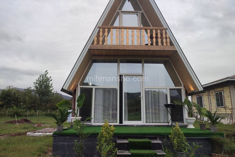 کلبه سوئیسی دوبلکس تک خواب غنچه در ماسال