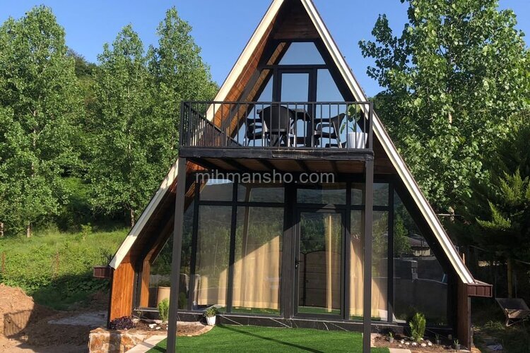 کلبه دوبلکس سوئیسی دوخواب در ماسال