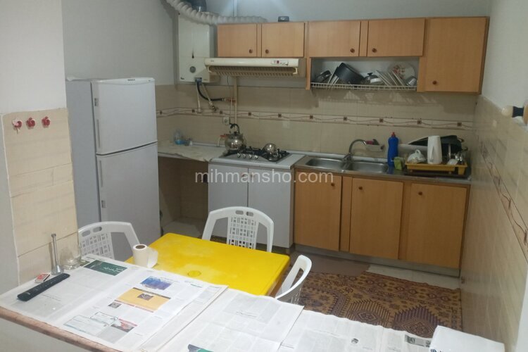 واحد مبله تکخواب در طبقه همکف ویلا رشت