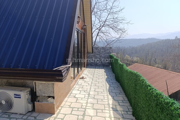 کلبه جنگلی تکخواب الدار گرگانی در سوادکوه