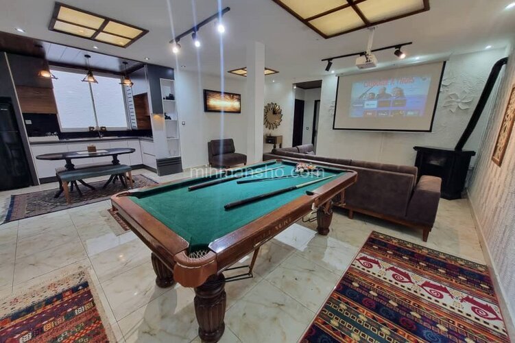 ویلا استخردارآبگرم مالا دو خواب مبله در بندر انزلی