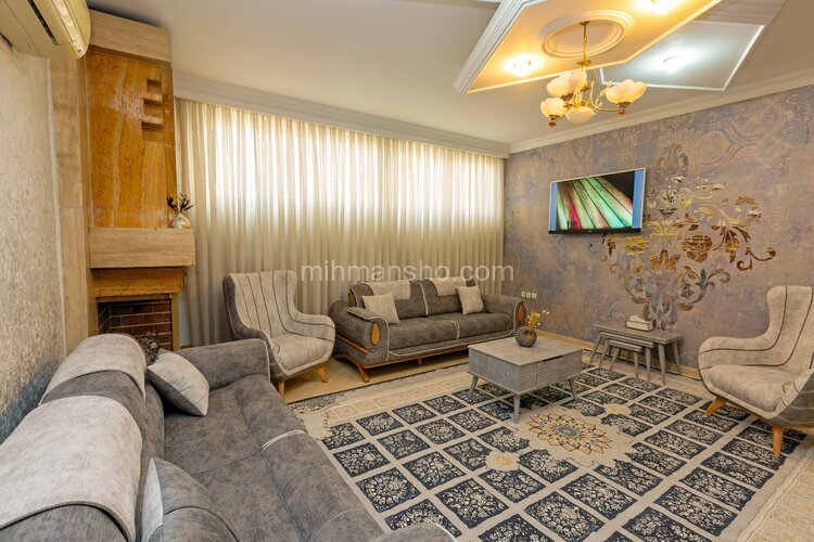 آپارتمان مبله دوخواب خیابان امام رضا در مشهد 2،5