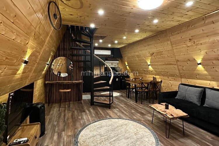 کلبه سوئیسی دوبلکس تکخواب استخردار لوکس ورنا در خمام