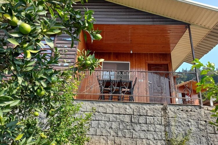 کلبه تکخواب شماره 4 در مجتمع اقامتی مرزیکلا